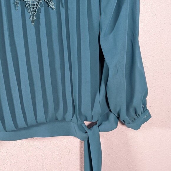 Vintage 80's In The Mood Womens Blouse Cottagecore Grandmacore 6 - Picture 3 of 7